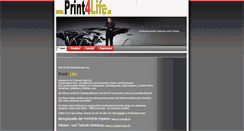 Desktop Screenshot of print4life.ac-concept-shop.de